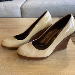 Cole Haan Patent Wedges-Size 6.5